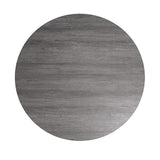  Furniture of America Oberto SL3406GY-RT Round Dining Table IMAGE 4