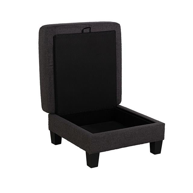  Furniture of America Cinderford SL6936DG-OT Storage Ottoman IMAGE 4