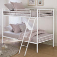  Furniture of America Hector FM-BK903WH-TT Twin/Twin Metal Bunkbed IMAGE 1
