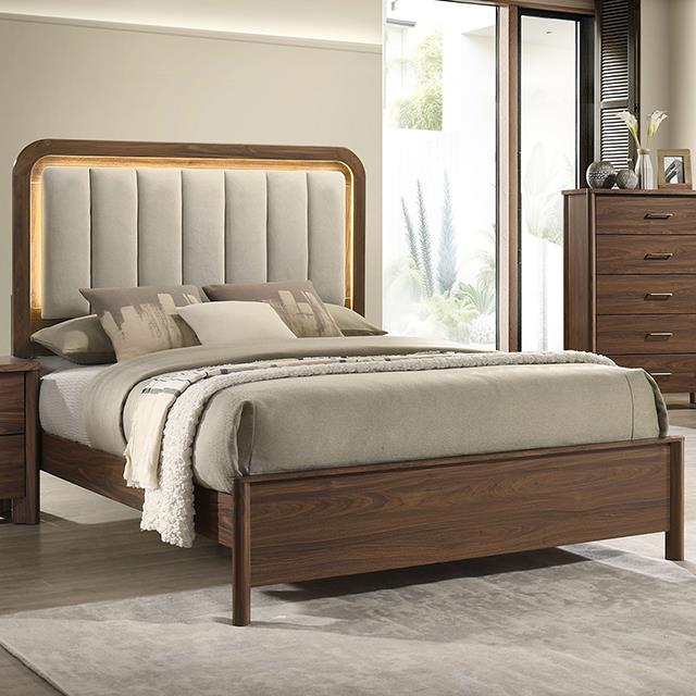  Furniture of America Hayward FM72022WN-EK-BED King Bed IMAGE 1