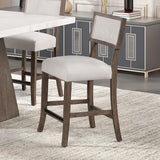  Furniture of America Grasten FM3332DB-PC-2PK Set Of 2 Counter Height Stool IMAGE 1