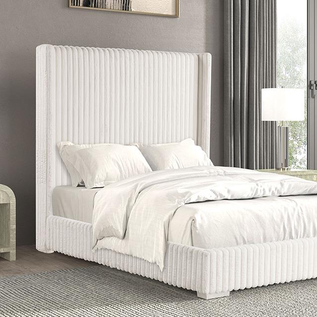  Furniture of America Cadwell FM7120WH-F Full Bed IMAGE 1