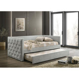  Furniture of America Renzi FM1202GY-BED Twin Daybed with Trundle IMAGE 2