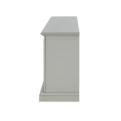  Furniture of America Fidel TM5003 74'' Tv Console with Electric Fireplace IMAGE 4