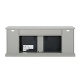  Furniture of America Fidel TM5003 74'' Tv Console with Electric Fireplace IMAGE 5