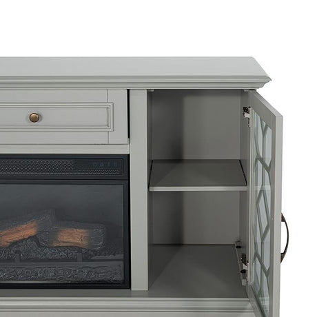  Furniture of America Fidel TM5003 74'' Tv Console with Electric Fireplace IMAGE 8