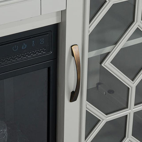  Furniture of America Fidel TM5003 74'' Tv Console with Electric Fireplace IMAGE 9