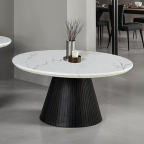  Furniture of America Sindal FM44004BK-CR-TABLE Round Cocktail Table IMAGE 1
