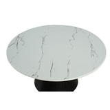  Furniture of America Sindal FM44004BK-CR-TABLE Round Cocktail Table IMAGE 3