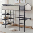  Furniture of America Forli FM-BK700BK-T Twin Loft Bed IMAGE 1