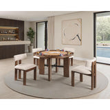  Furniture of America Gaetani FM-GM701BR-SC-2PK Set Of 2 Side Chair IMAGE 2