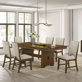  Furniture of America Horsholm FM32004WN-T-TABLE Dining Table IMAGE 1