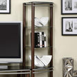  Furniture of America Silver Creek CM5510-PC Pier Shelves IMAGE 1