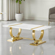  Furniture of America Horve FM47018GD-C Coffee Table IMAGE 1