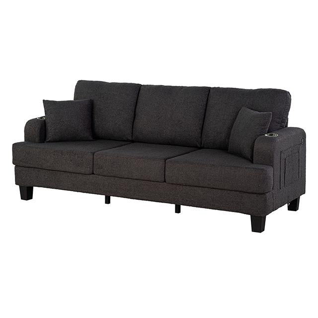  Furniture of America Cinderford SL6936DG-SF-PK Sofa IMAGE 4