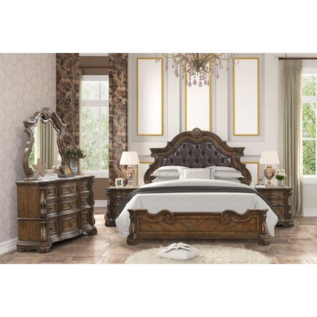  Furniture of America Leovanni FM70003DB-Q-F-BED Queen Bed IMAGE 3