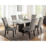  Furniture of America Kian CM3744T-7PC-3263GY 7 Pc Dining Table Set IMAGE 1