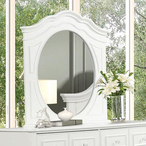  Furniture of America Naucalpan FM7456WH-M Mirror IMAGE 1