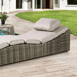  Furniture of America Kesi FM80015NT Patio Folding Bed IMAGE 1