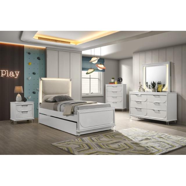  Furniture of America Lareina FM72081WH-F-BED Full Bed IMAGE 4