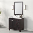  Furniture of America Aprea TM-CT008WH-36+10ES+M Vanity Set with Mirror IMAGE 1