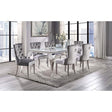  Furniture of America Neuveville CM3903WH-T-7PC-261GY 7 Pc Dining Table Set IMAGE 1