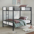  Furniture of America Molton FM-BK902BK-FF Full/Full Metal Bunkbed IMAGE 1