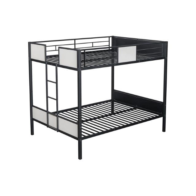  Furniture of America Molton FM-BK902BK-FF Full/Full Metal Bunkbed IMAGE 3