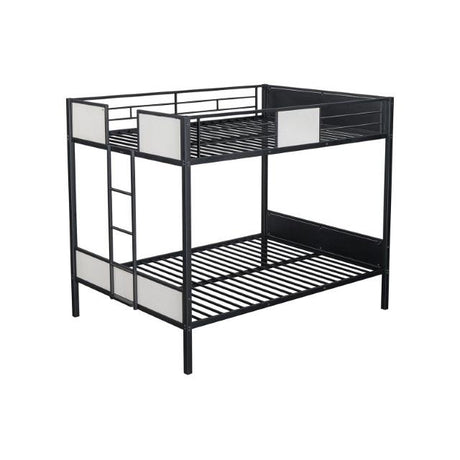 Furniture of America Molton FM-BK902BK-FF Full/Full Metal Bunkbed IMAGE 3