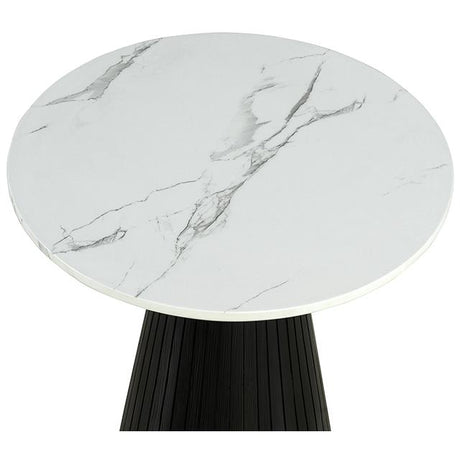 Furniture of America Sindal FM44004BK-ER-TABLE Round End Table IMAGE 3