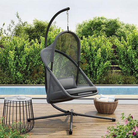  Furniture of America Crush GM-1011DG Swing Chair IMAGE 1