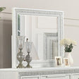  Furniture of America Stella Mia FM70000WH-M Mirror IMAGE 1