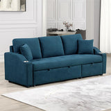  Furniture of America Royden FM6963BL-PK Sleeper Sofa IMAGE 1