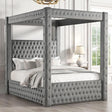  Furniture of America Etherea CM7482GY-Q-BED Queen Bed IMAGE 1