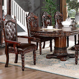  Furniture of America Canyonville CM3144T-9PC 9 Pc Dining Table Set IMAGE 4