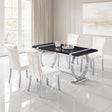  Furniture of America Horley FM37010SV-T-60 60" Dining Table IMAGE 1
