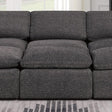  Furniture of America Joel CM6974GY-AC Armless Chair IMAGE 1