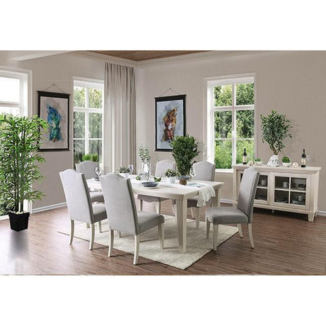  Furniture of America Daniella CM3630T-7PC 7 Pc Dining Table Set IMAGE 1