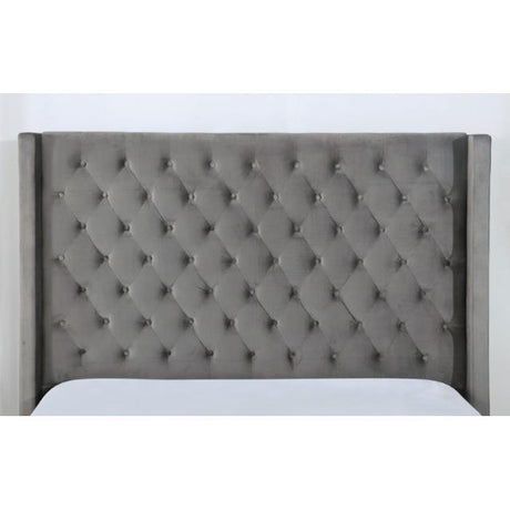  Furniture of America Ryleigh FM7141GY-EK-BED King Bed IMAGE 2