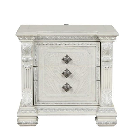  Furniture of America Promenade FM70001WH-N Nightstand IMAGE 6