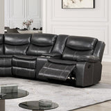  Furniture of America Gatria CM6982DG-SECT Sectional IMAGE 1