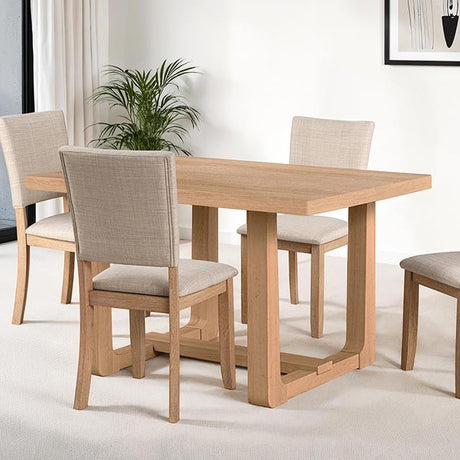  Furniture of America Sauro SL3405NT-T Dining Table IMAGE 1