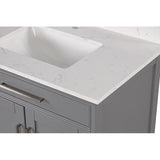  Furniture of America Oliva TM-CT006WH-80+06GY Vanity Set IMAGE 4