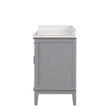  Furniture of America Oliva TM-CT006WH-80+06GY Vanity Set IMAGE 8