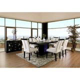  Furniture of America Evangeline CM3394T-7PC 7 Pc Dining Table Set IMAGE 1