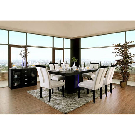  Furniture of America Evangeline CM3394T-7PC 7 Pc Dining Table Set IMAGE 1