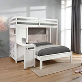  Furniture of America Aludra FM-BK205WH-T-BED Loft Bed IMAGE 1