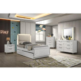  Furniture of America Lareina FM72081WH-T-BED Twin Bed IMAGE 5