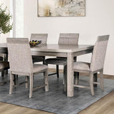  Furniture of America Gristalt FM3597GY-T-9PC 9 Pc Dining Table Set IMAGE 3