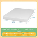  Furniture of America Forsythia DM708-Q 8" Queen Green Tea Gel Memory Foam IMAGE 2